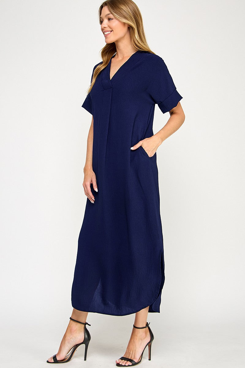 Fall Maxi Tee Dress
