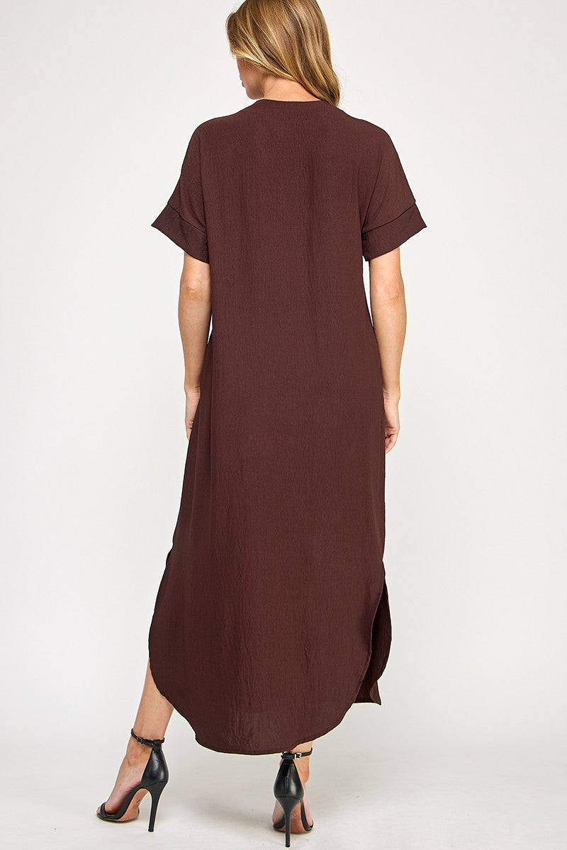 Fall Maxi Tee Dress