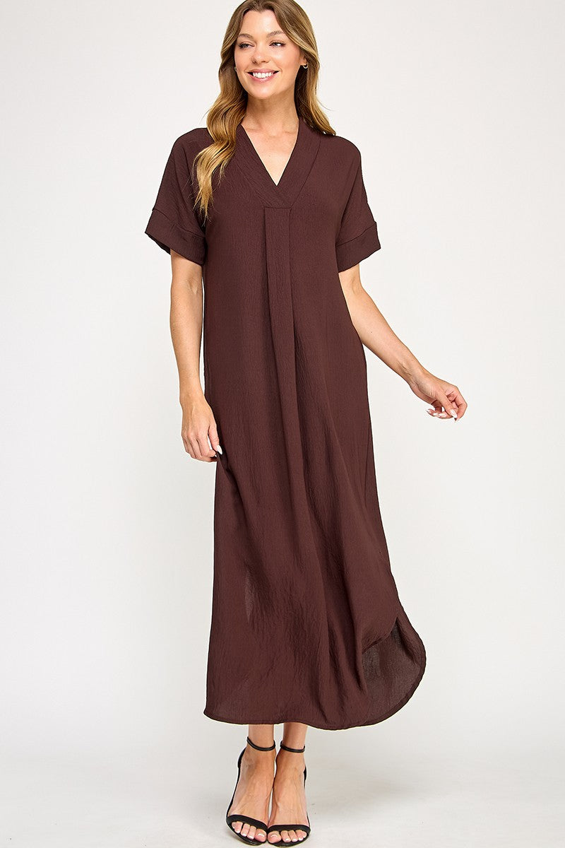 Fall Maxi Tee Dress