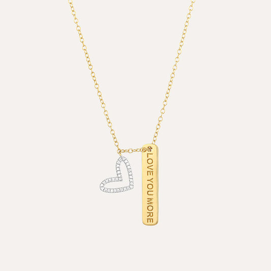 I Love You More Necklace