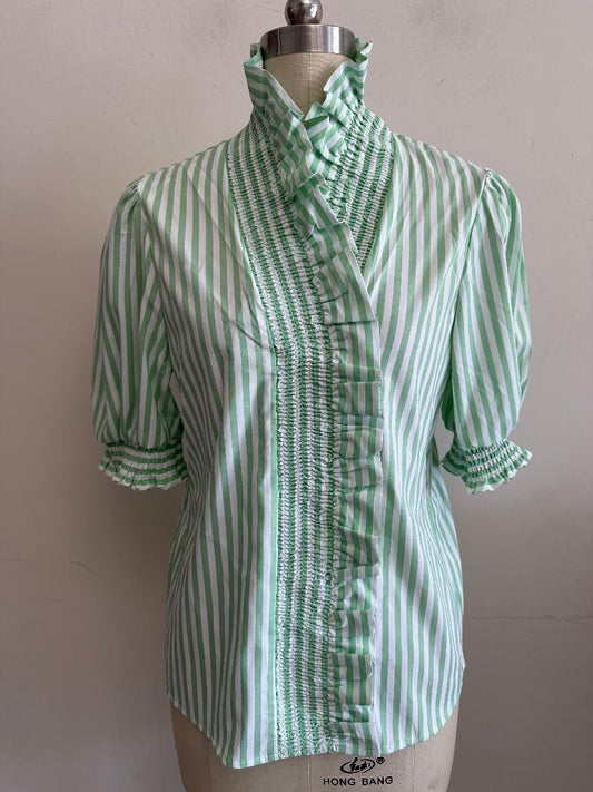 Apple Stripe Blouse
