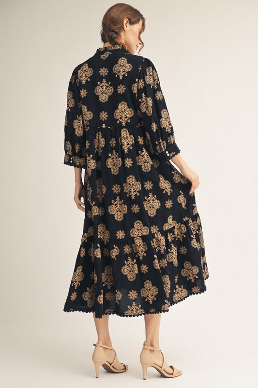 Floral Midi Dress