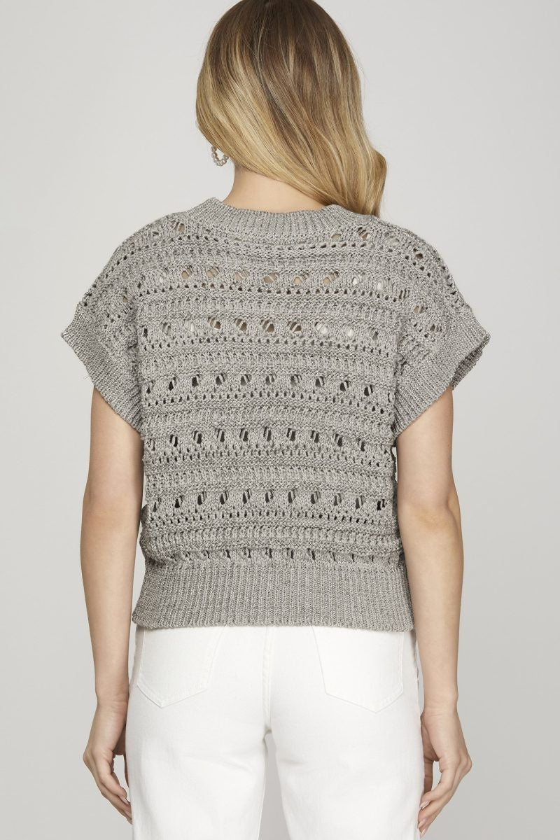 Drop Shoulder Sweater