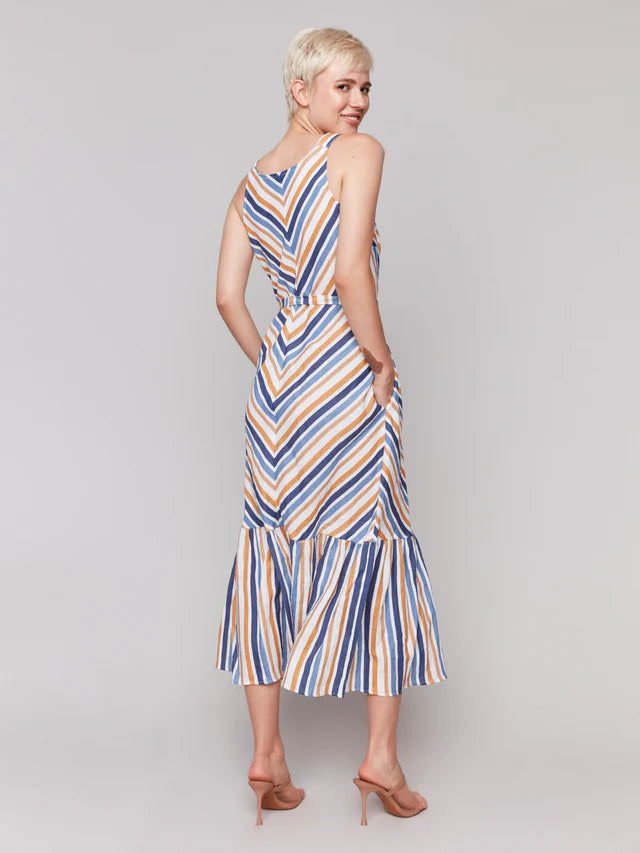 Stripe Maxi Dress