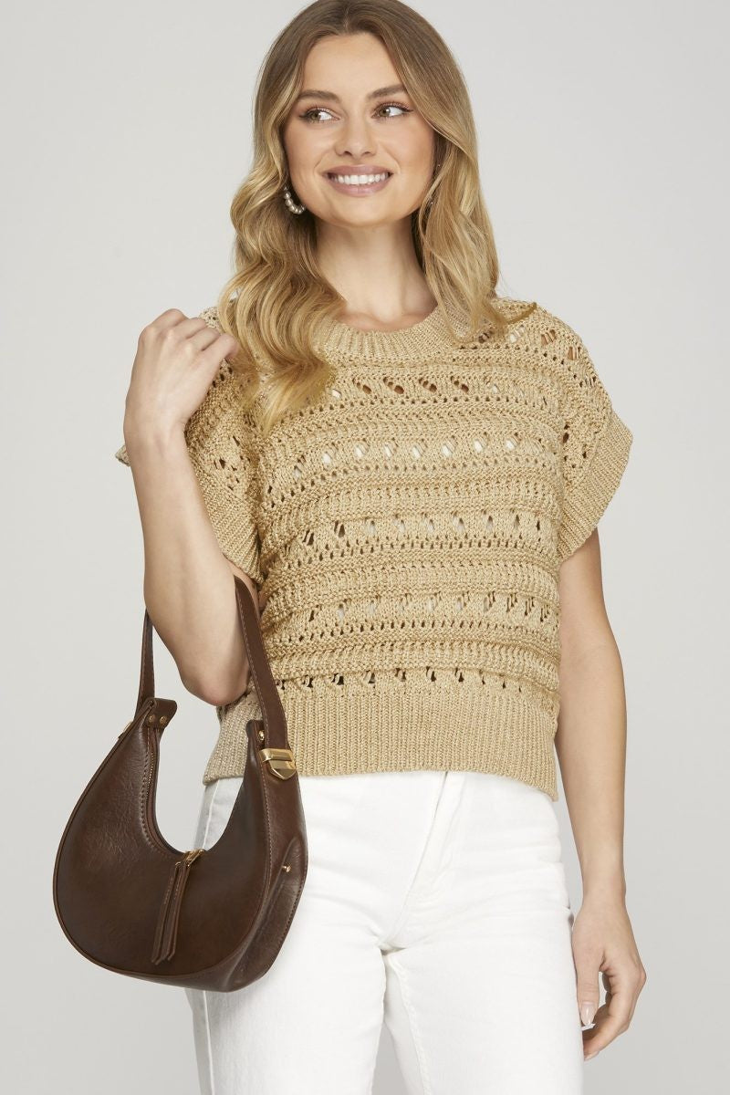 Drop Shoulder Sweater