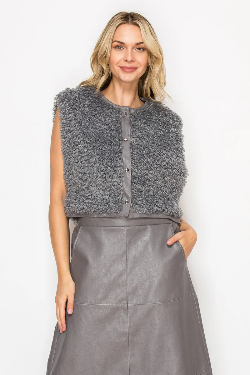 Jacquelina Fur Vest