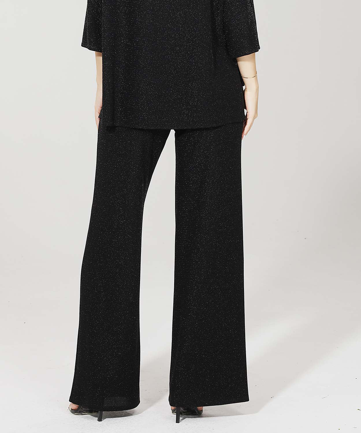Glitter Wide Leg Pant