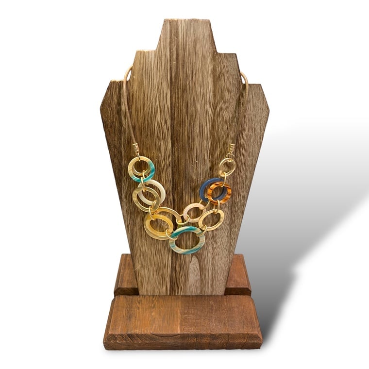 2 Layer Enamel Linked Neck