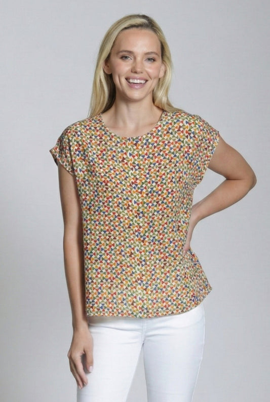 Cap Sleeve Shell