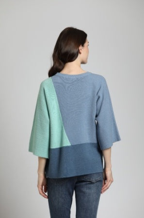 Ottoman Color Block Pullover