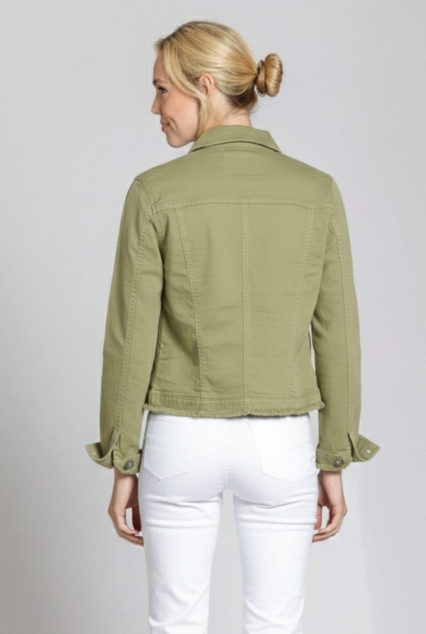 Fray Jean Jacket