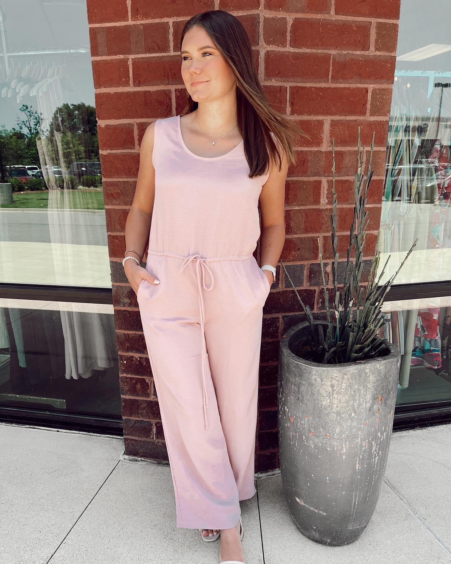 Airflow Sleeveless Jumpsuit