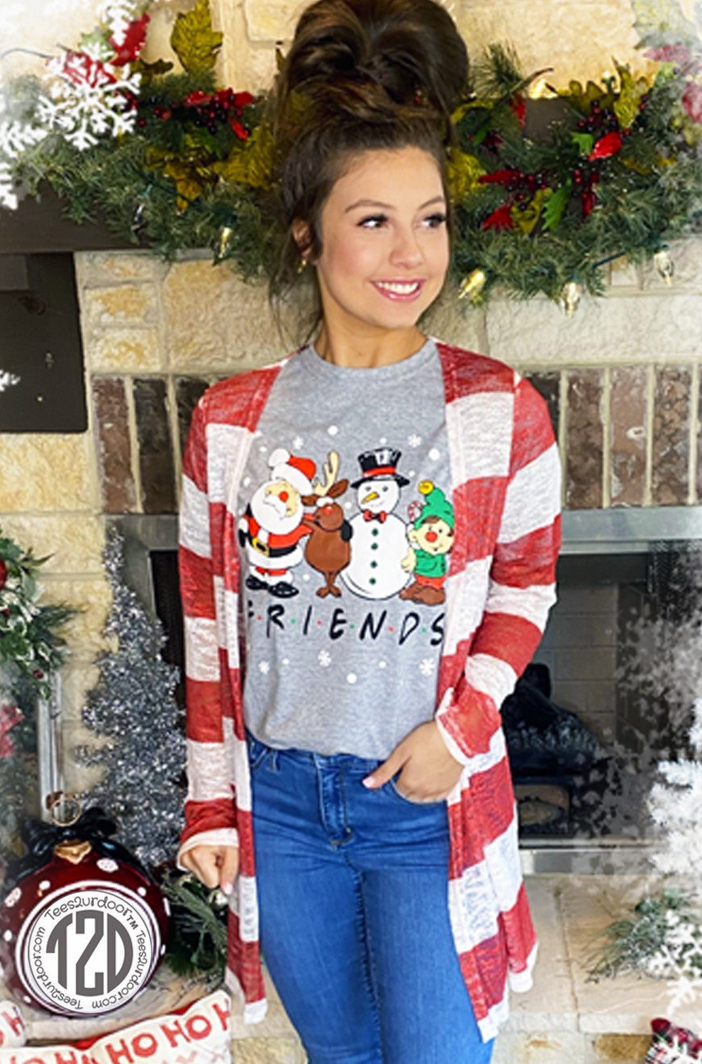 Christmas Friends Tee
