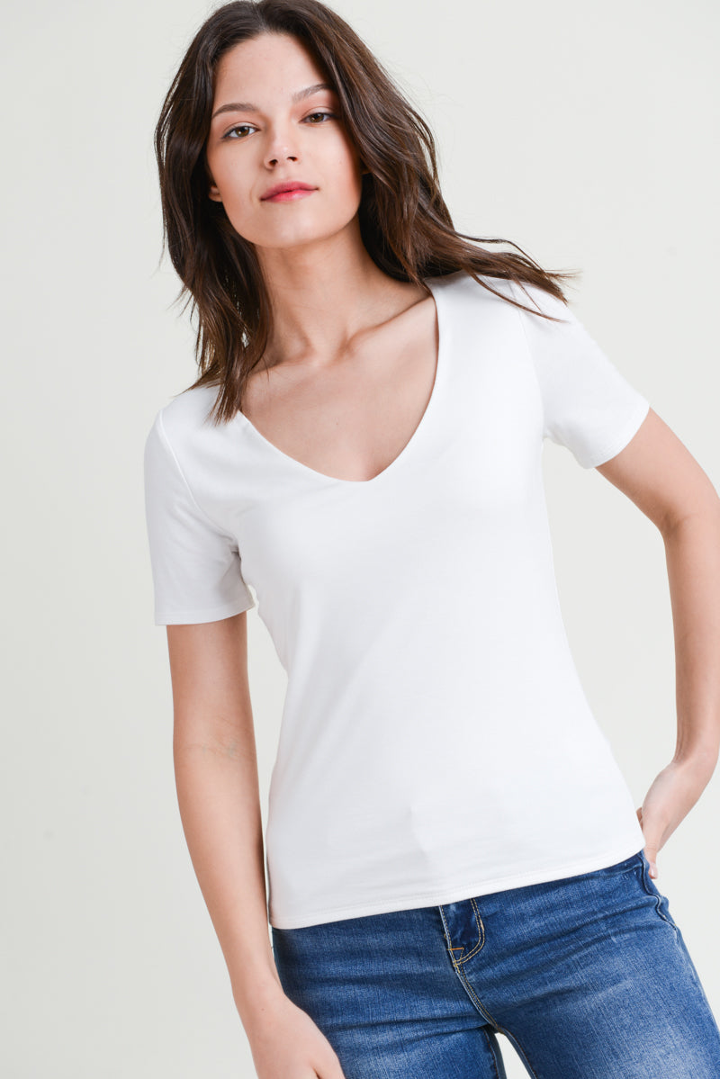 Fitted Short Sleeve Tee