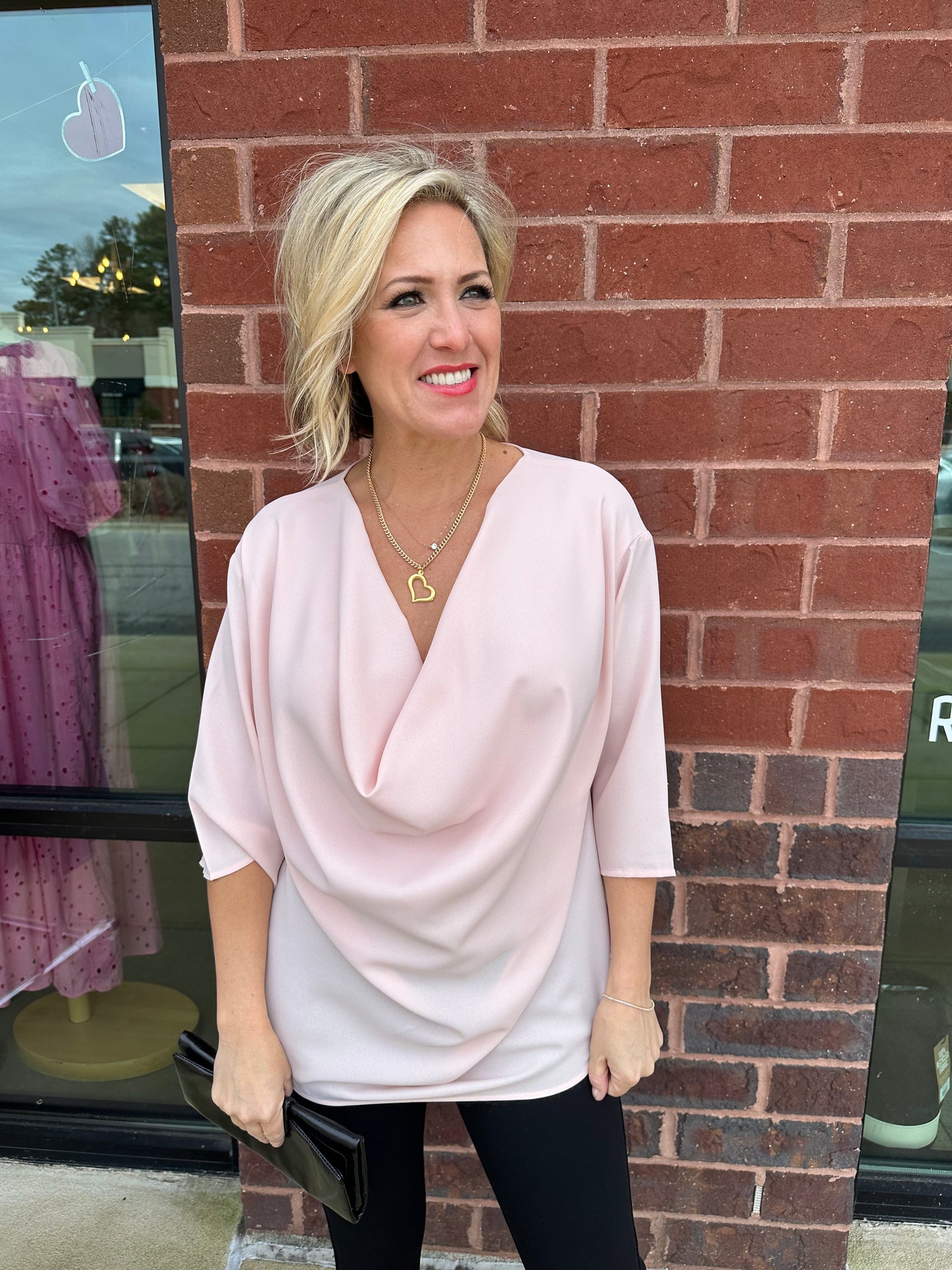 Wide Sleeve Loose Fit Blouse