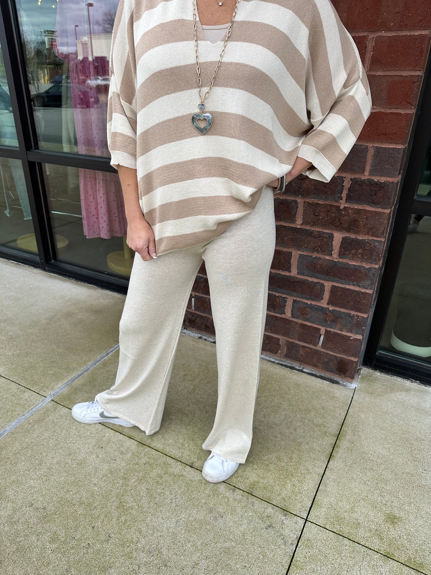 Lightweight Knit Palazzo