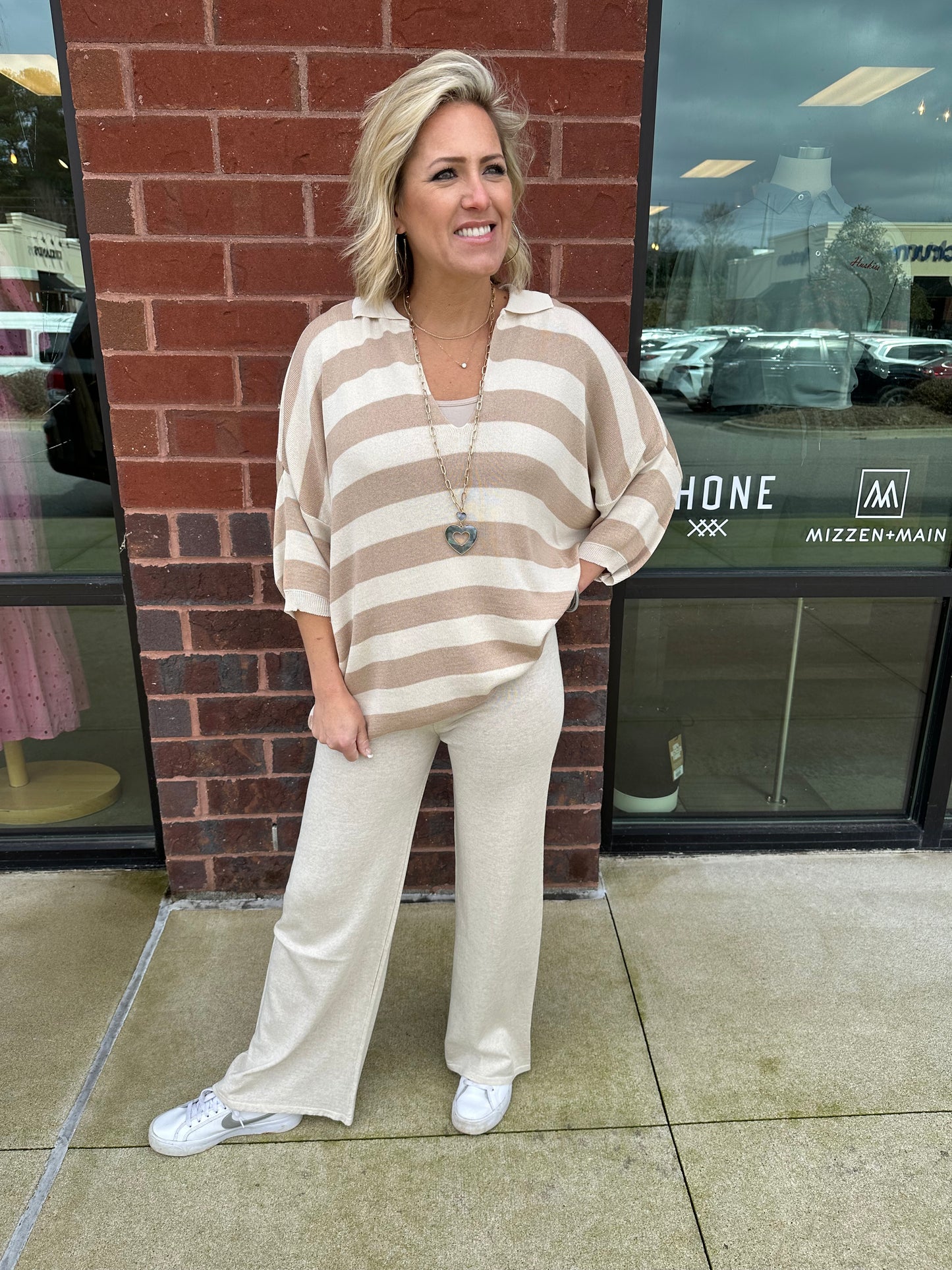 Lightweight Knit Palazzo
