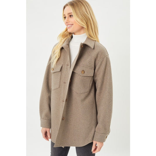 Fleece Oversized Shacket