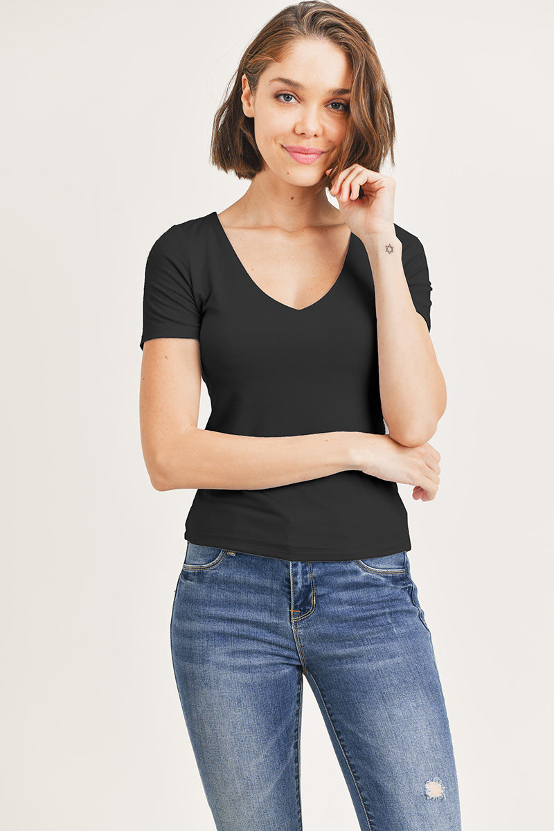 Fitted Short Sleeve Tee