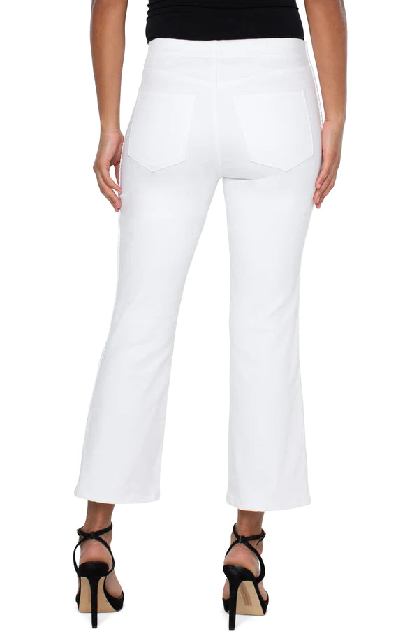 Chloe Crop Flare Braid Trim
