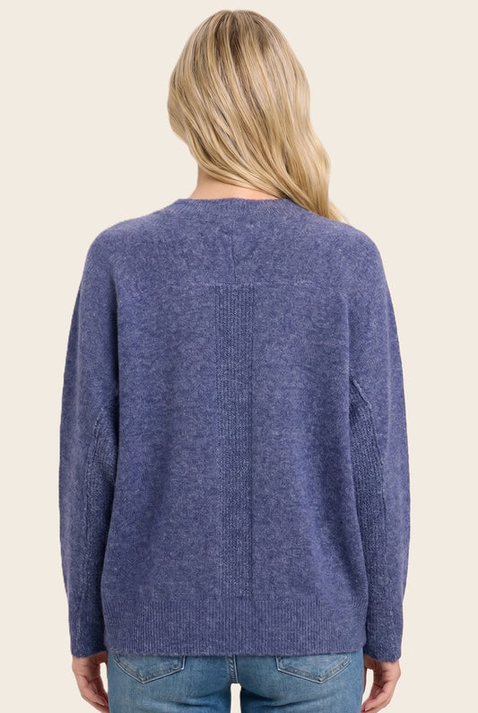 High Low Oversized Swtr