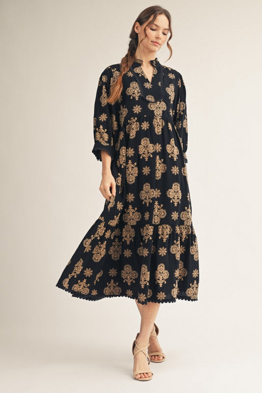 Floral Midi Dress