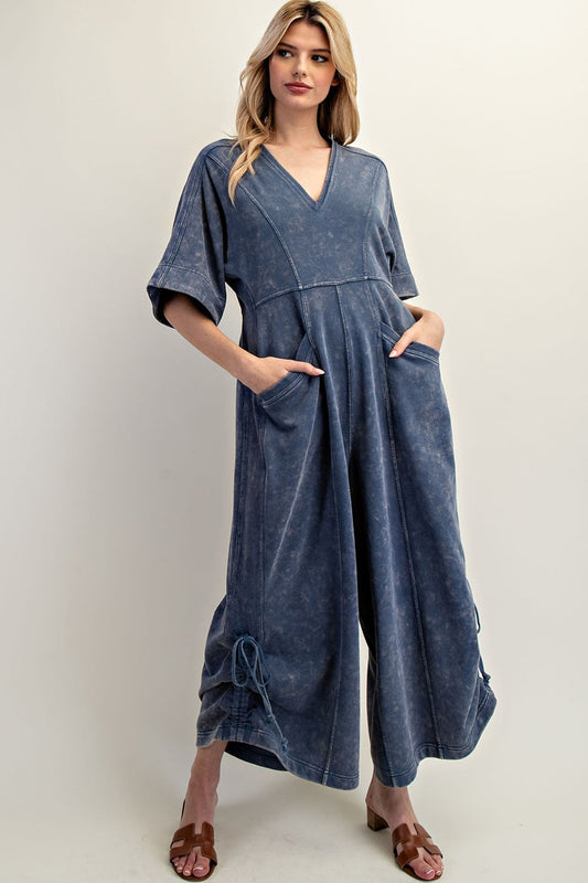 Mineral Wash Jumpsuit