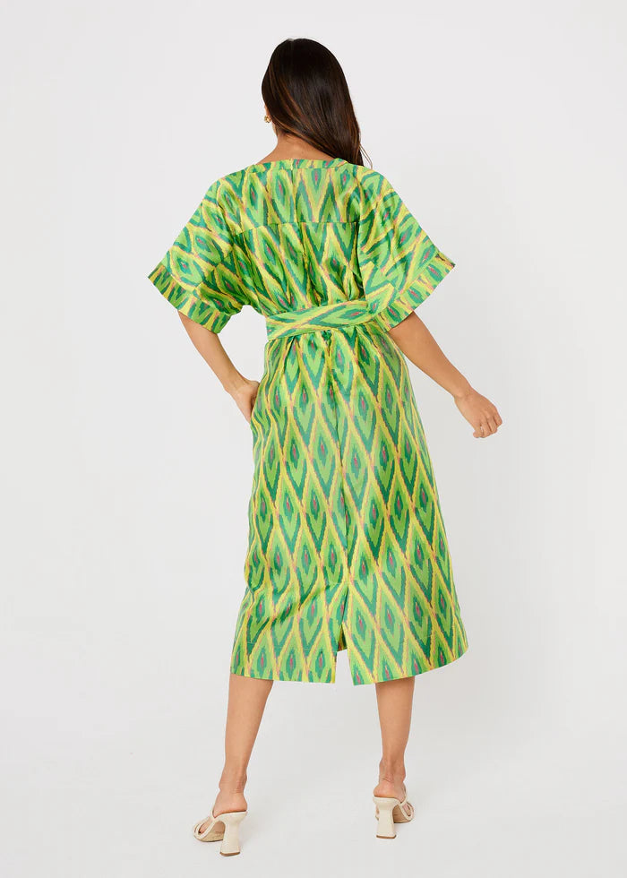 Evelyn Ikat Dress