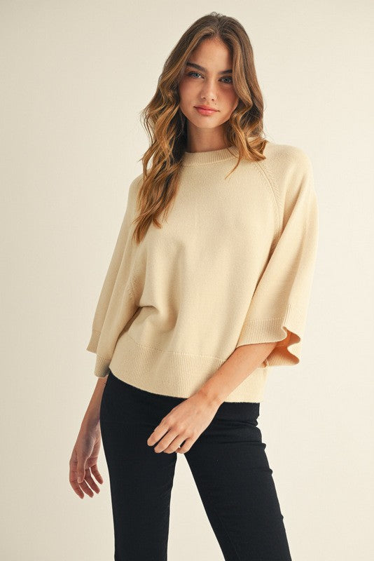 Wide Sleeve Sweater