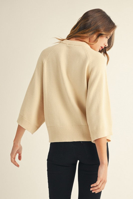 Wide Sleeve Sweater