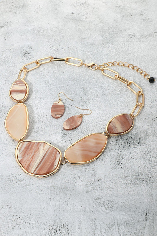 Abstract Plate Statement Neck