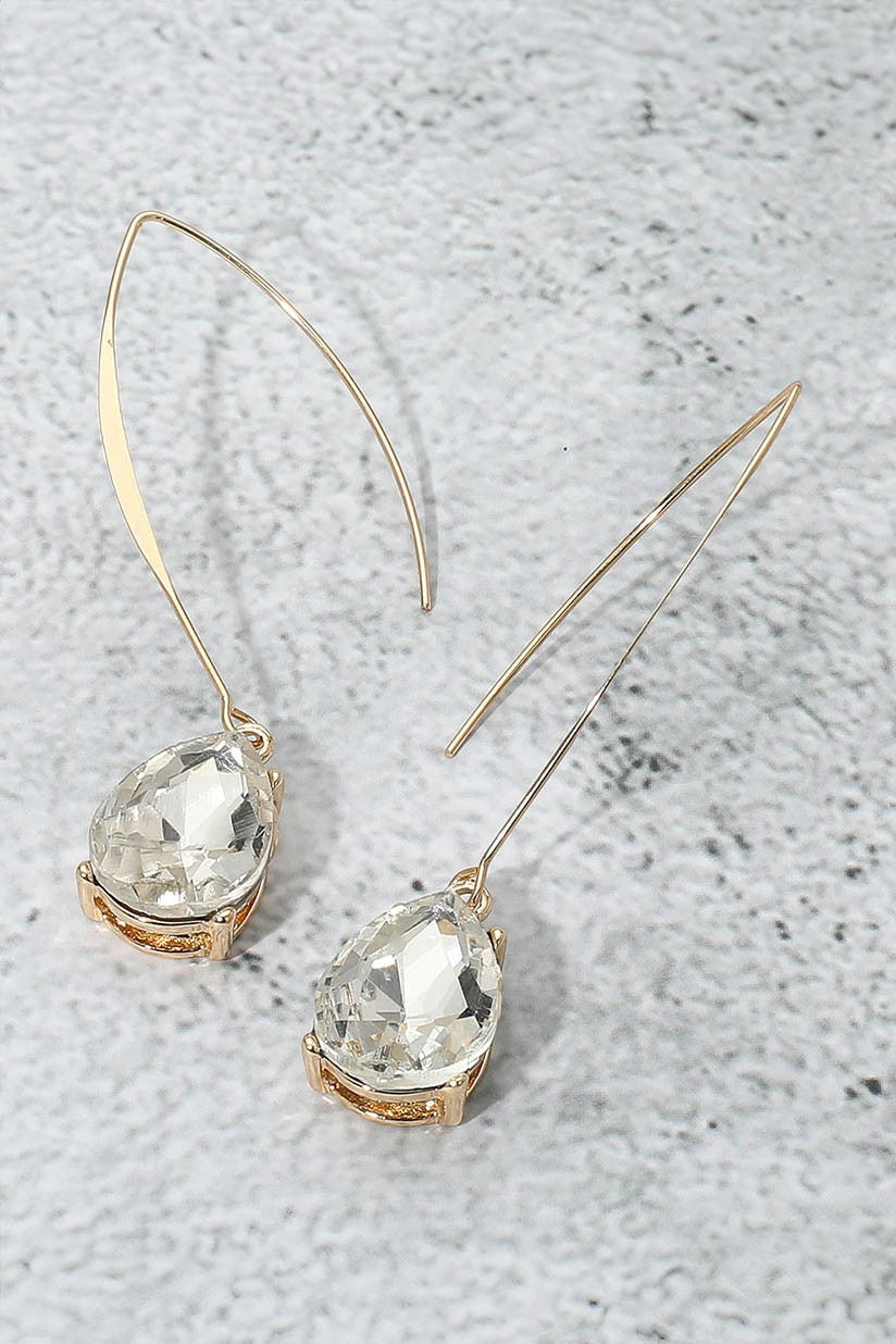Teardrop Stone Earring