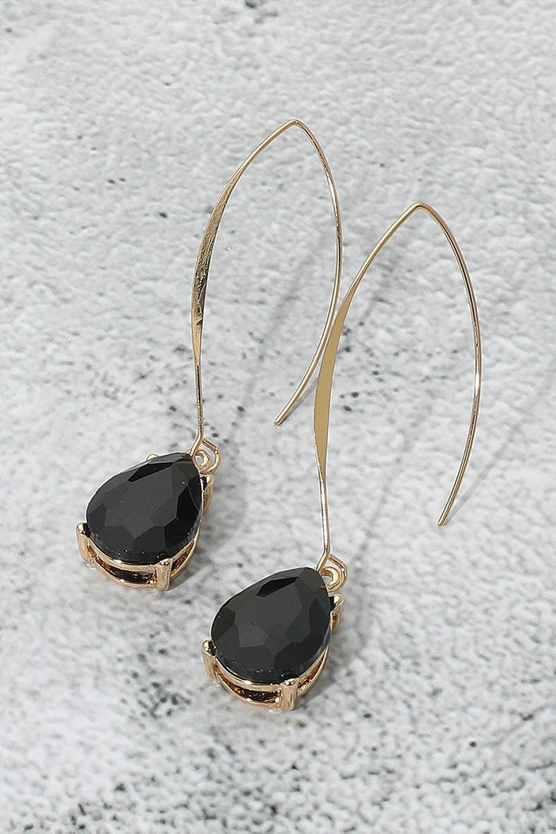Teardrop Stone Earring