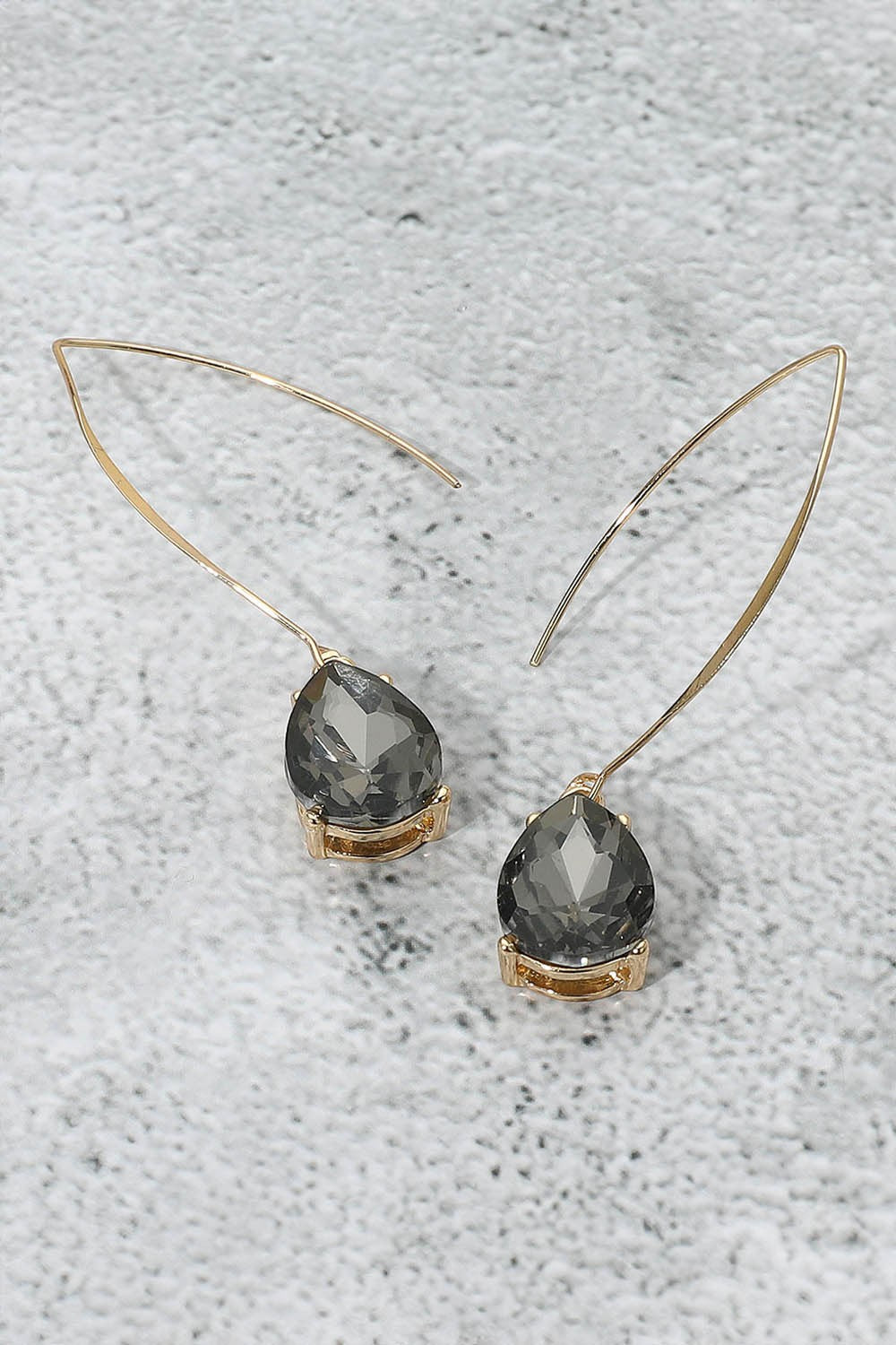 Teardrop Stone Earring