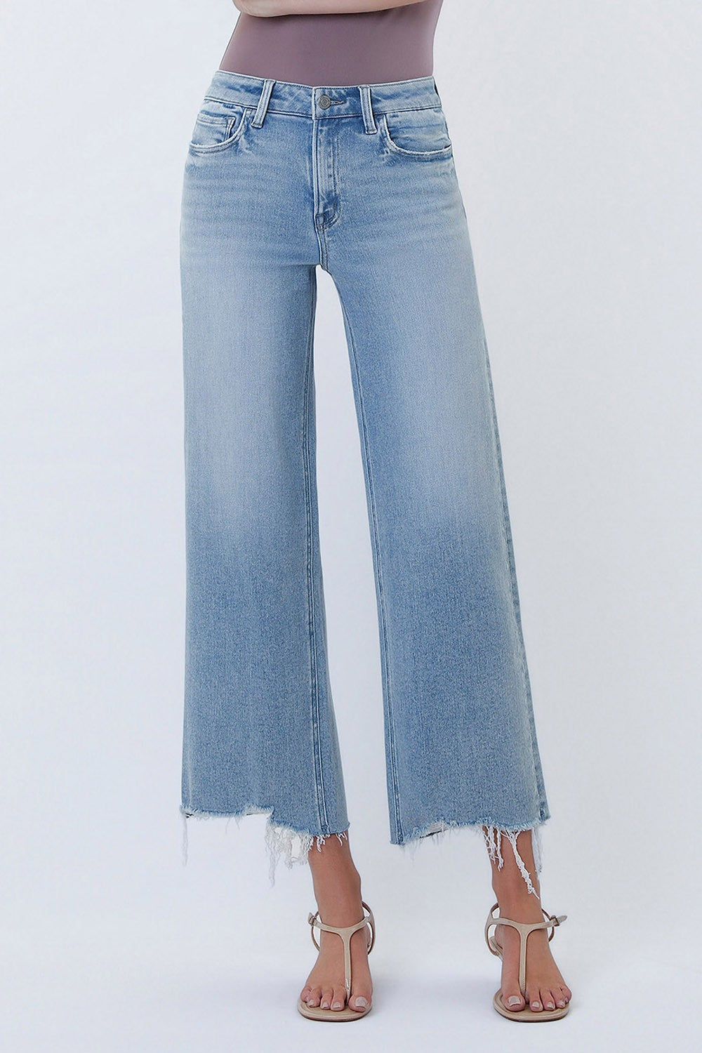 Olivia wide leg jean