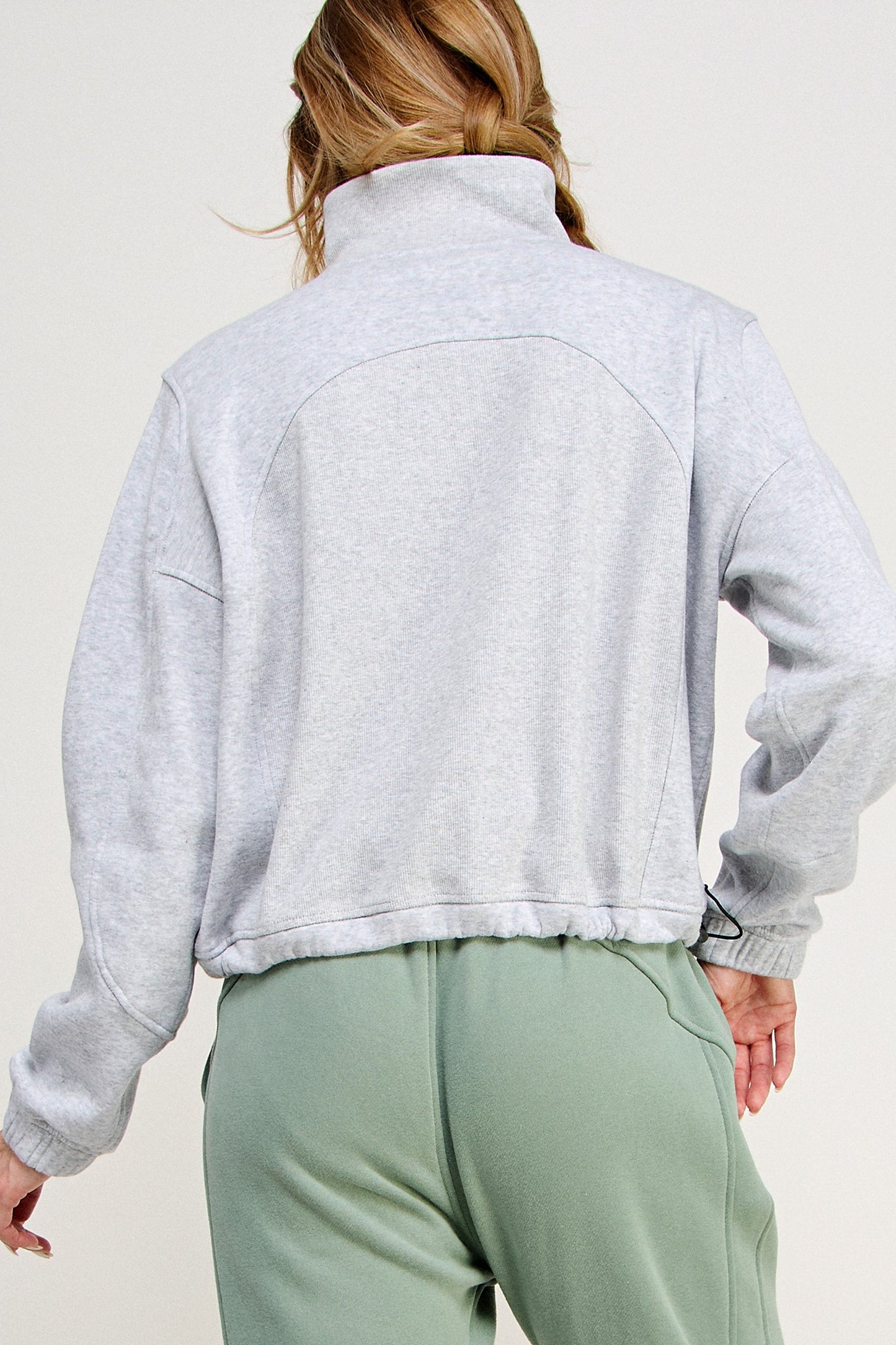 French Terry Half Zip
