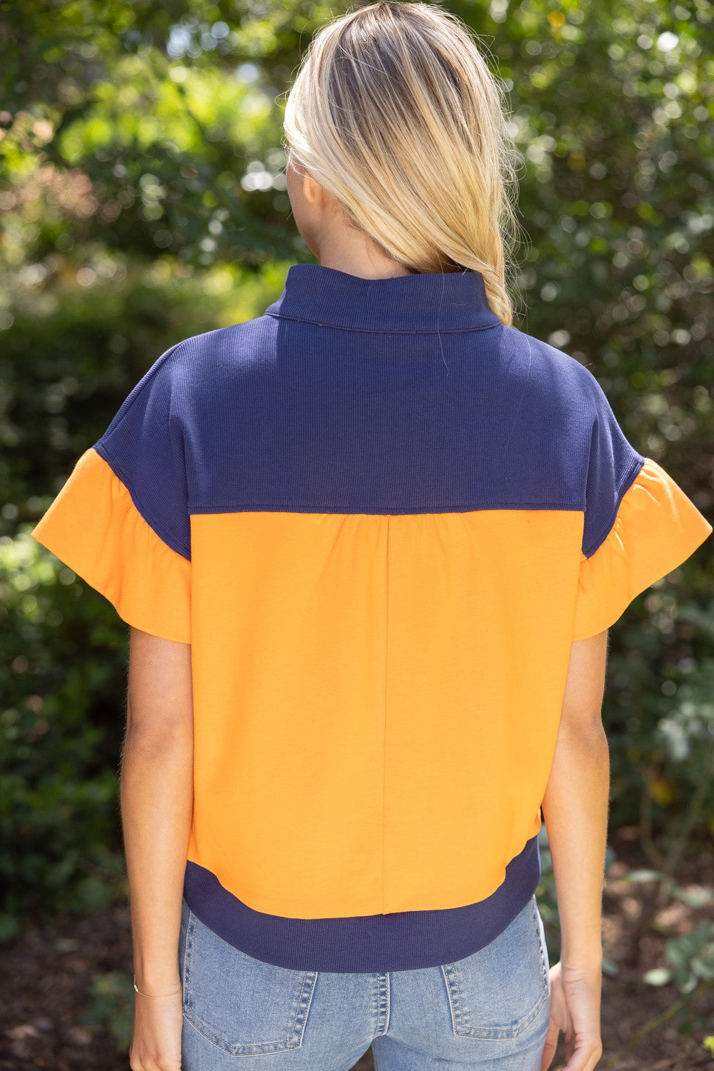 Color Block French Terry