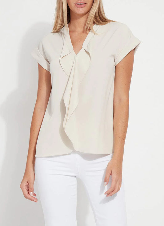 Ruffle Front Top