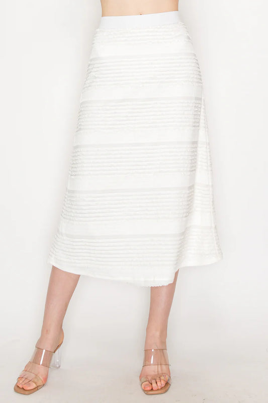 Textured Knit Skirt