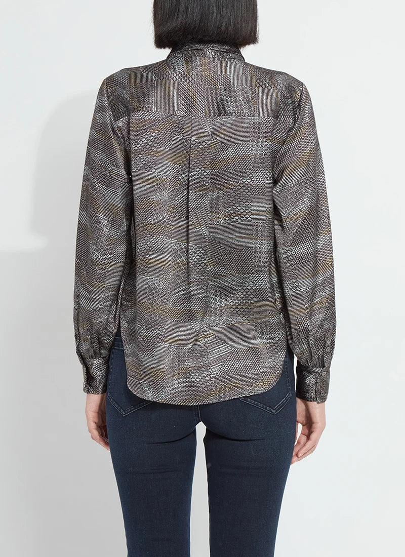 Tie Satin Shirt