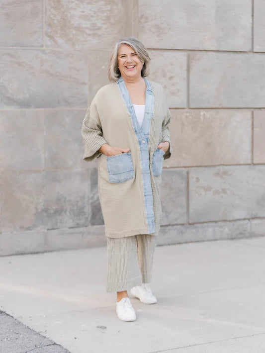 Pin Stripe Cardigan