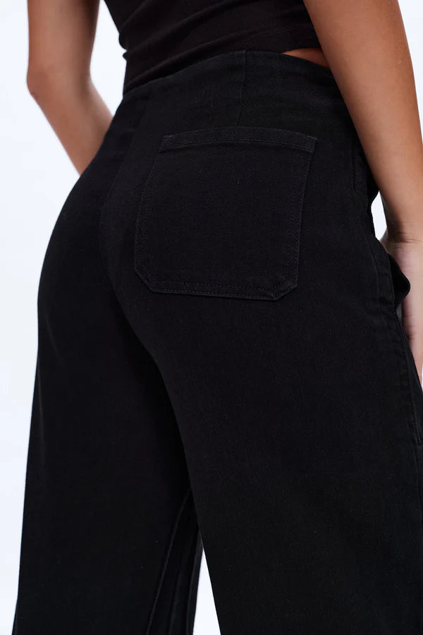 Low Rise Wide Leg Pant