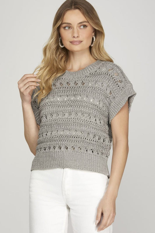 Drop Shoulder Sweater