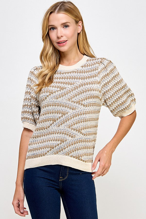 Short Sleeve Swtr