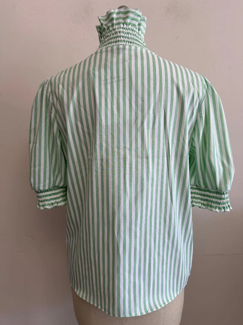 Apple Stripe Blouse