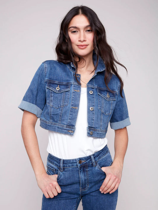 Crop Denim Jacket