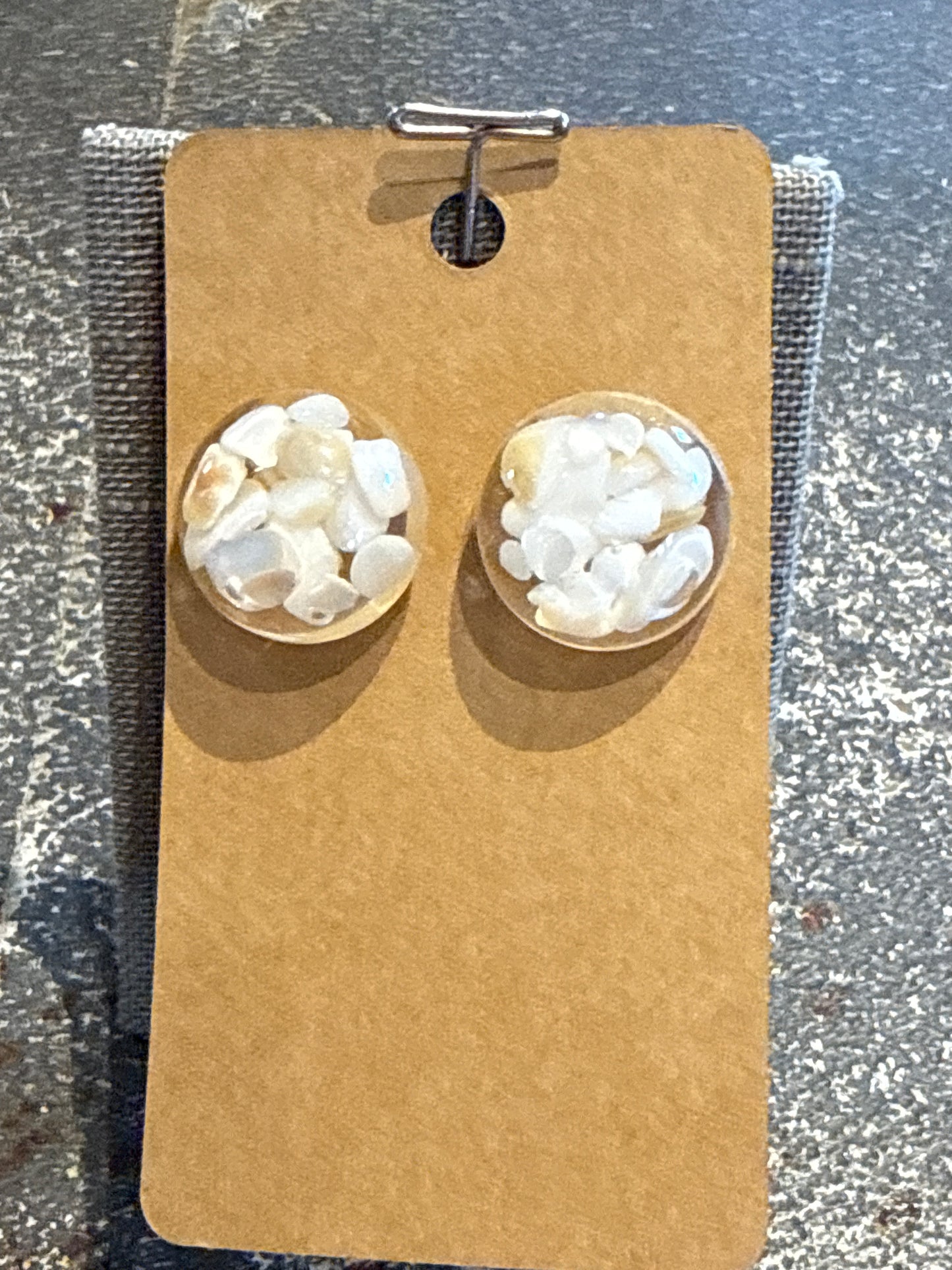 Shell Dome Earrings