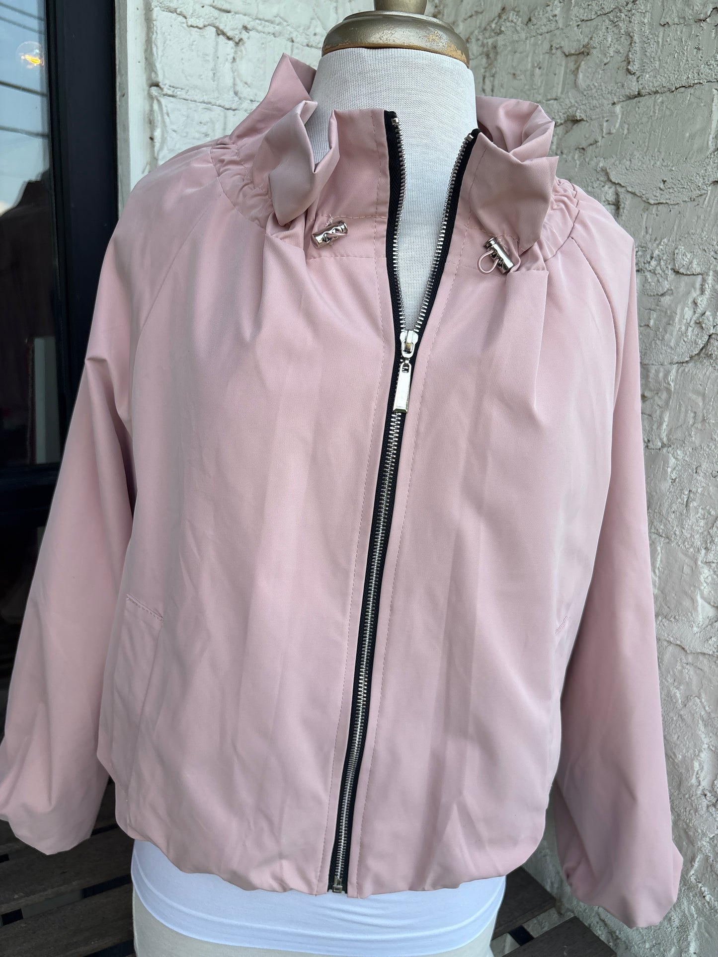 Crop Rain Jacket