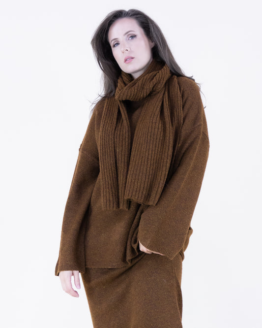 Heather Swtr & Scarf