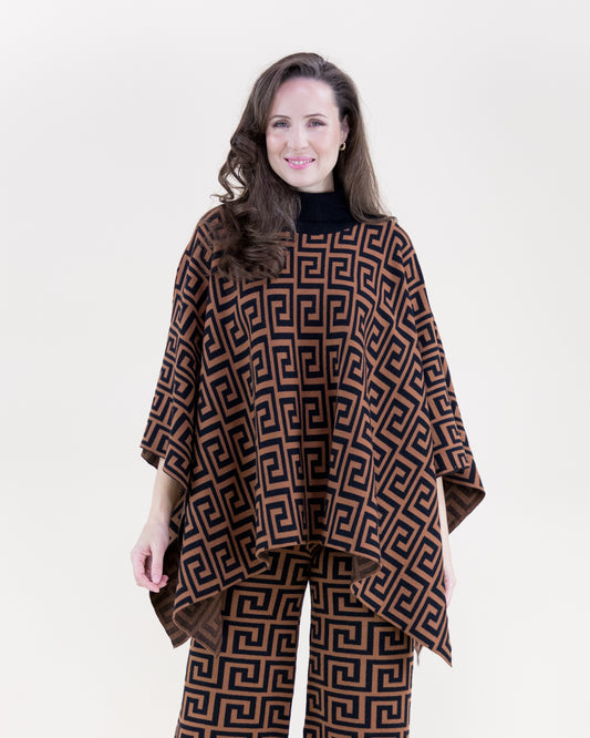 Turtle Neck Poncho